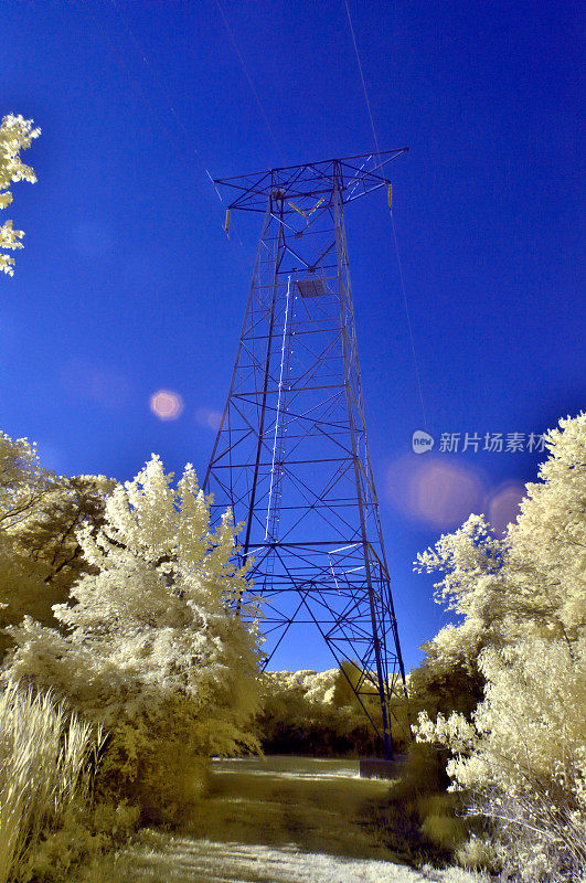 Power Tower Perspective和Bokeh